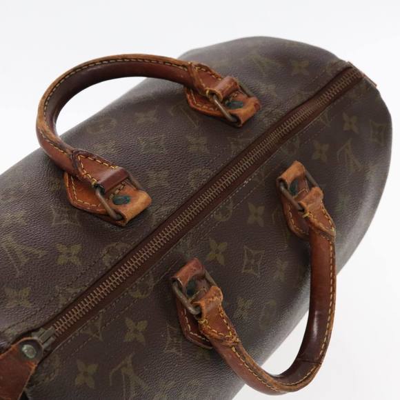 LOUIS VUITTON Monogram Speedy 35 Hand Bag Vintage M41524 LV Auth bs18285 - Picture 6 of 16